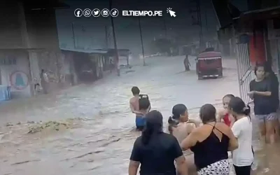 Fuertes lluvias aíslan caseríos, destruyen cultivos y carreteras