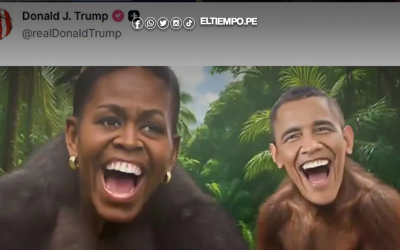 Trump genera repudio por difundir un video conspirativo y ofensivo contra los Obama