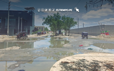 Sullana: 3 mil familias viven entre lagunas de aguas negras