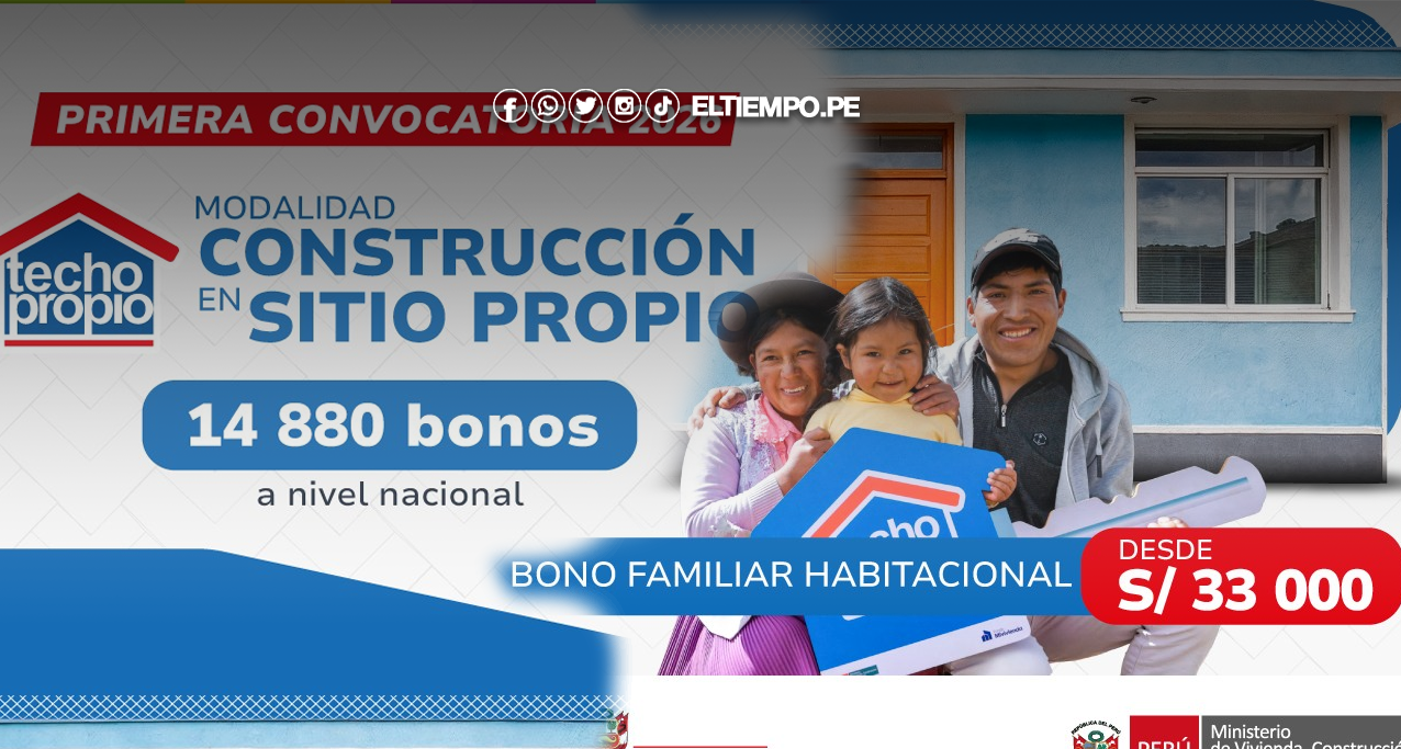 Bono construcción en sitio propio 2026 Bono construcción en sitio propio 2026