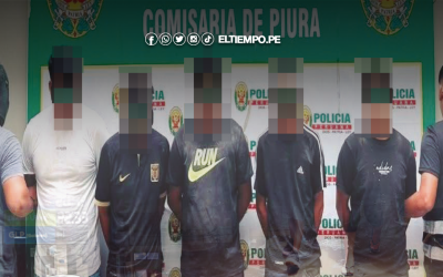 Piura: Cae una banda con tarjetas de préstamos ilegales y dinamita