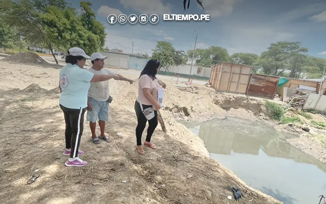 Exigen avances en obra de dren del asentamiento La Primavera en Castilla