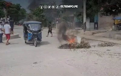 Vecinos de Nueva Esperanza protestan por constante colapso de desagües