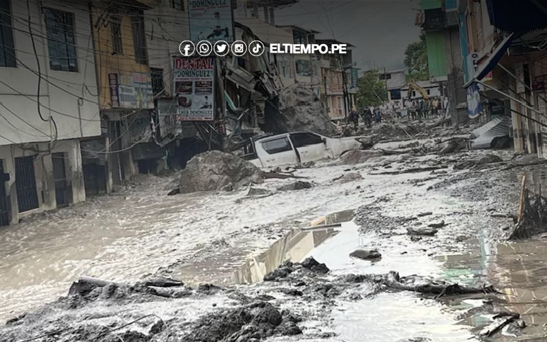 Desborde de río en Ayna deja viviendas destruidas y familias afectadas tras intensas lluvias en Ayacucho