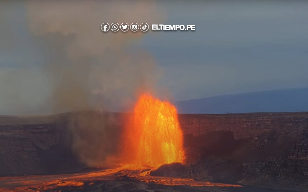 Hawái: el volcán Kilauea entra en erupción y lanza lava a más de 400 metros de altura