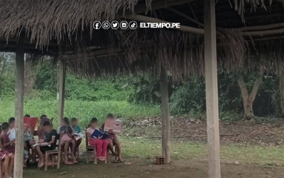 ¡El Estado se olvida de la Amazonía! Escolares comienzan el año en aulas precarias