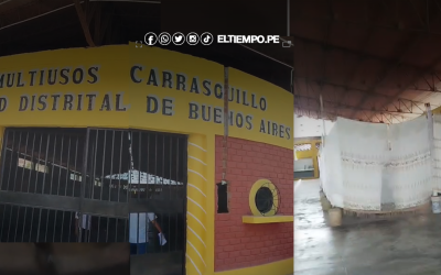 Morropón: Escolares estudian entre sábanas y cartón por falta de infraestructura en Carrasquillo