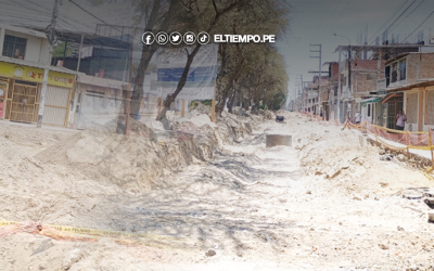 Piura: Amenazan con cerrar Av. Grau si constructora cierra dos carriles