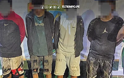 Alarmante número de menores detenidos: capturas ocurrieron en Piura, Veintiséis de Octubre y Sullana