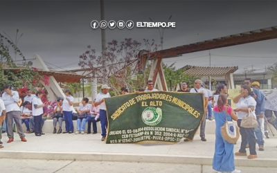 Talara: Municipales amenazan con paro por falta de pagos