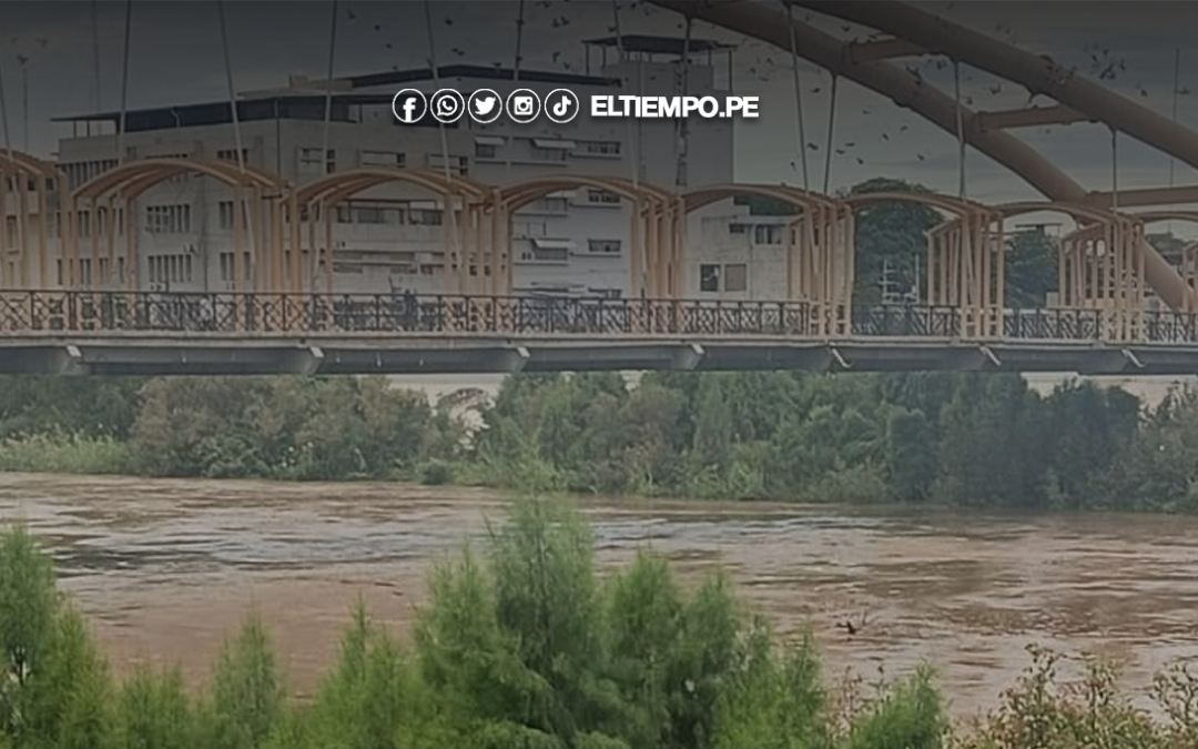 Piura en alerta amarilla por incremento del caudal del río Piura