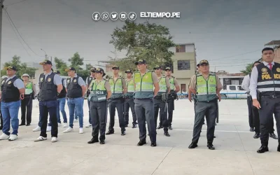 Policía solo vigilará a 706 instituciones educativas en Piura