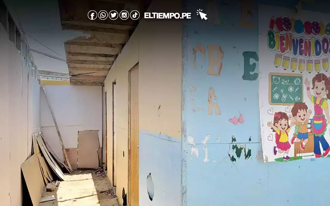 El 32% de los colegios en Piura se encuentran en mal estado