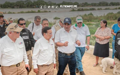 Fugaz visita presidencial en Piura: jefe de Estado fue a represa y partió a Tumbes