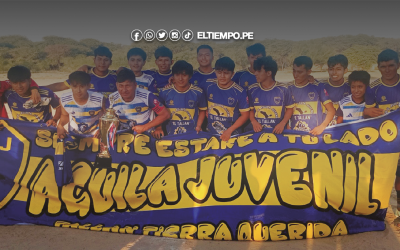 Águila Juvenil vuela alto y es campeón de primera