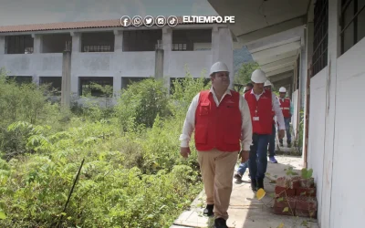Obra paralizada afecta a más de 200 escolares en El Faique: Más de S/10 millones sin ejecutar