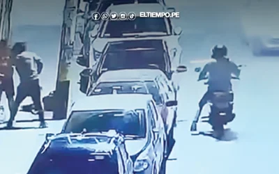 Delante de su hijo, fiscal queda herido de bala en asalto en pleno centro de Piura