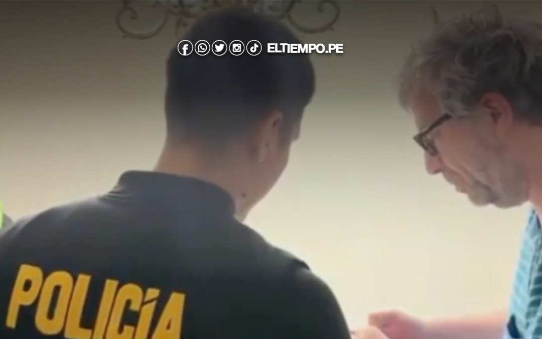 Fiscalía y Policía allanan vivienda de Piero Corvetto