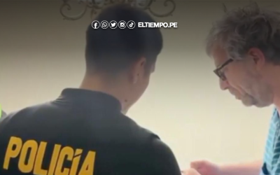 Fiscalía y Policía allanan vivienda de Piero Corvetto