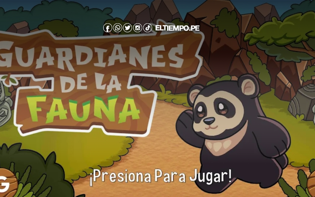 Lanzan “Guardianes de la Fauna”, videojuego educativo peruano que promueve la conservación de especies en riesgo