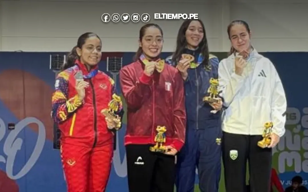 Perú supera su marca de medallas de oro en los Juegos Suramericanos de la Juventud