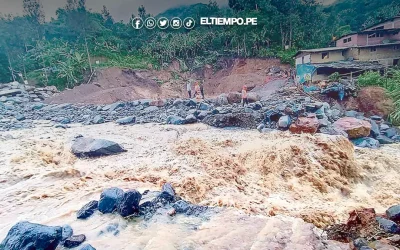 Anuncian lluvias moderadas hasta el 18 de abril en la sierra de Piura