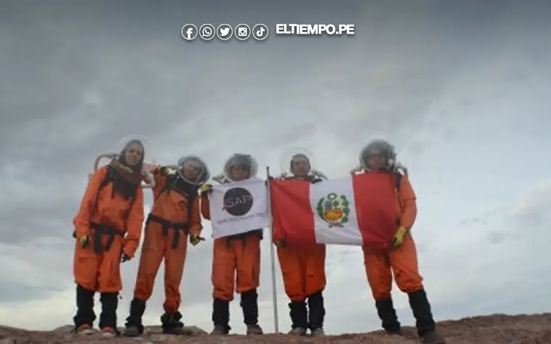 Jóvenes peruanos representan a Latinoamérica en misión análoga a Marte en EE.UU
