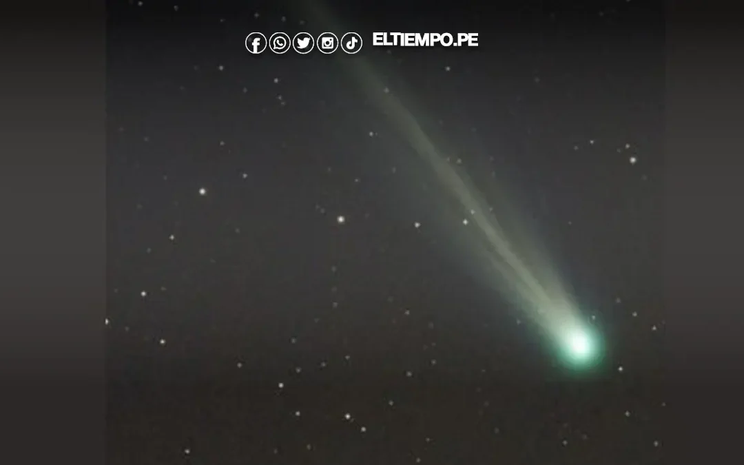 Así fue captado el cometa C/2025 R3 desde los Andes del Perú