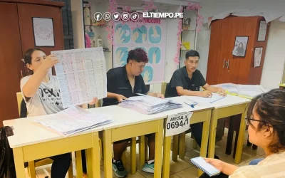 Región Piura alcanzó el 100 % de instalación de mesas en jornada electoral ordenada