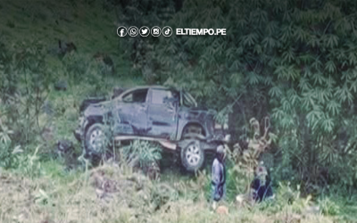 Pacaipampa: Madre muere por despiste y caída de vehículo al abismo