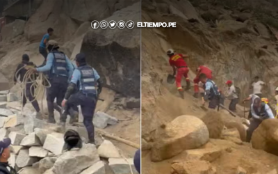 Padre de familia muere sepultado por derrumbe mientras realizaba trabajos en cerro de Lurigancho-Chosica