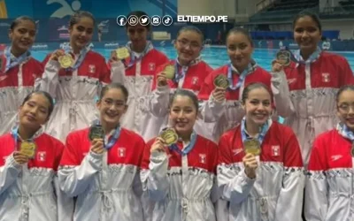 Perú brilló en el Panamericano de Natación Artística Santiago 2026