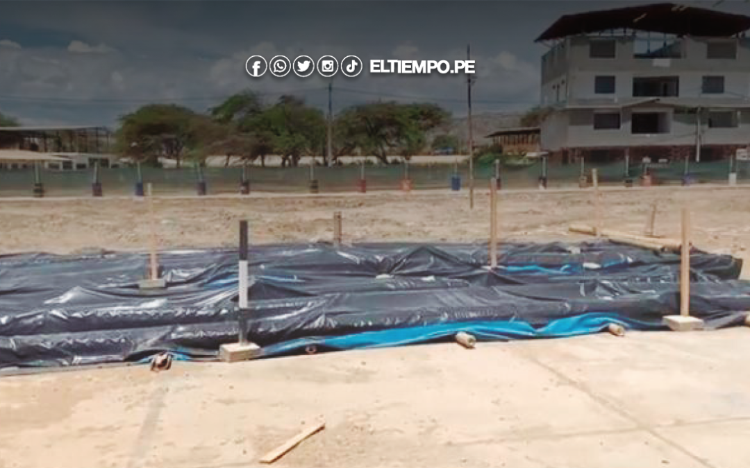 Talara: Paralizan obra ante  amenazas de extorsionadores