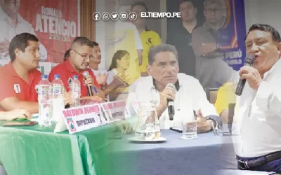 Atencio, Álvarez y Luna buscan respaldo en Piura en la recta final