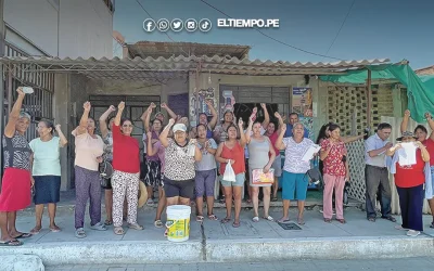 Piura: Pobladores del asentamiento Túpac Amaru consumen agua con olor a desagüe