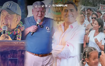 Cuatro candidatos presidenciales cierran campañas en la región Piura