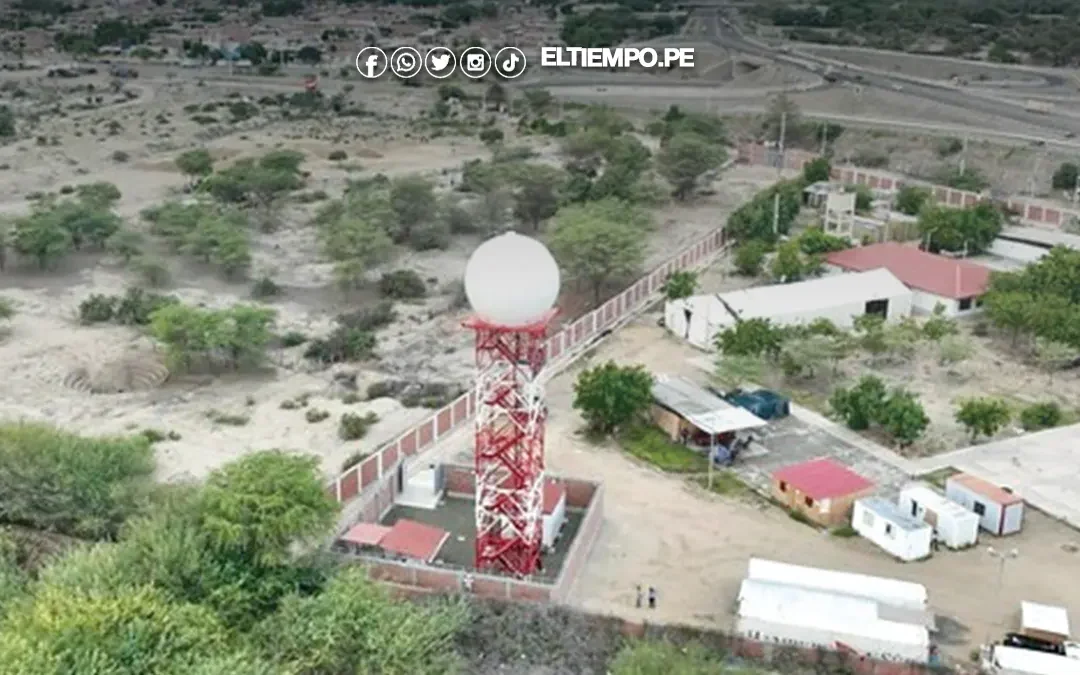Se inician pruebas con nuevo radar meteorológico en Piura
