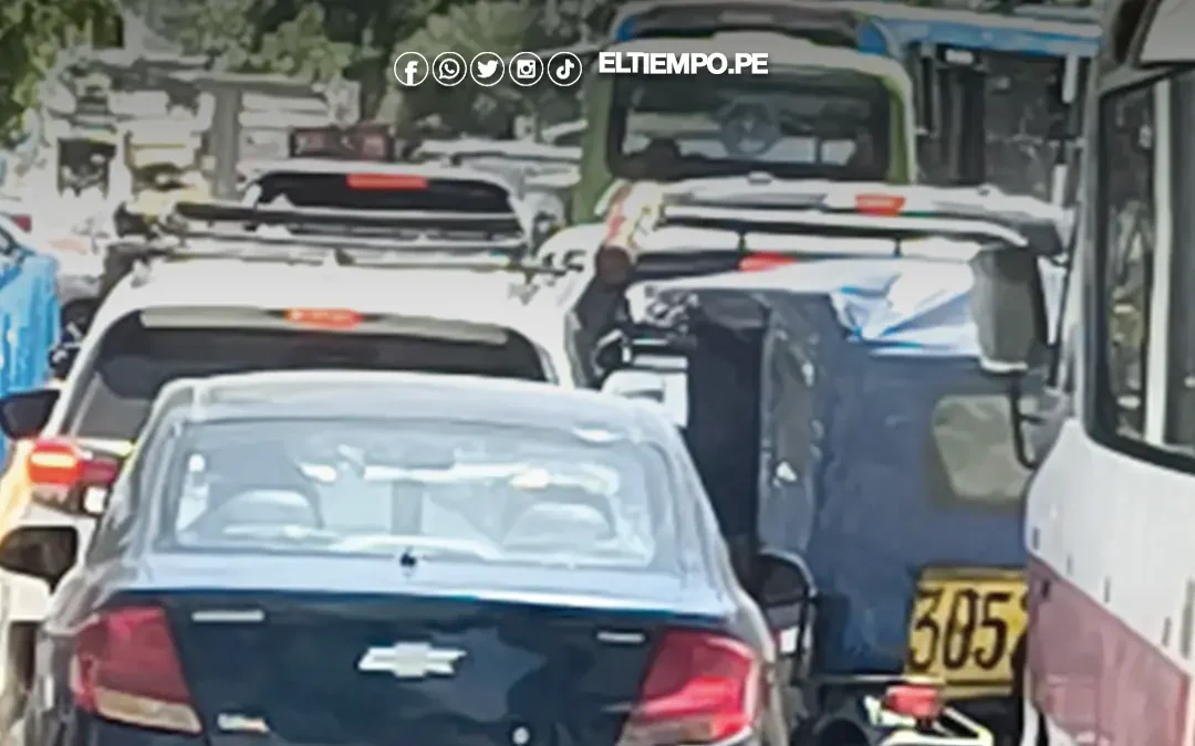 Piura: Reclaman policías de tránsito por caos que se genera en la avenida Sullana