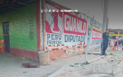 Piura: Tres baleados en feriado santo