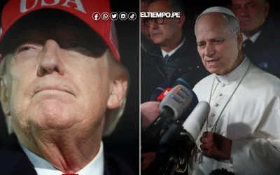 Donald Trump critica de nuevo al papa León XIV: «¿Le pueden decir que Irán ha matado a 42 000 inocentes?»
