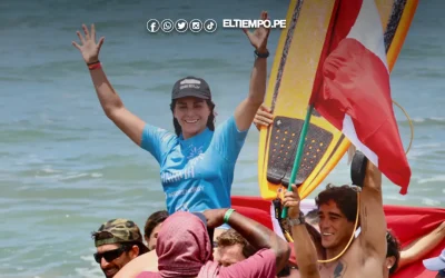 Vania Torres se corona tricampeona de SUP Surf en los Panamericanos de tabla