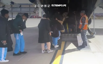 Aeronave de la FAP traerá de retorno mañana a 52 peruanos desde Bolivia