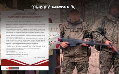 Cancillería logra el retorno de 18 peruanos desde Rusia y mantiene plan de repatriación activo