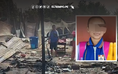 Fallece niña de 7 años tras incendio en Sullana que ya había cobrado la vida de su hermano