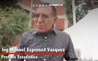 Falleció Manuel Espinoza Vásquez, profesor viral por su frase: «Estoy molesto…»