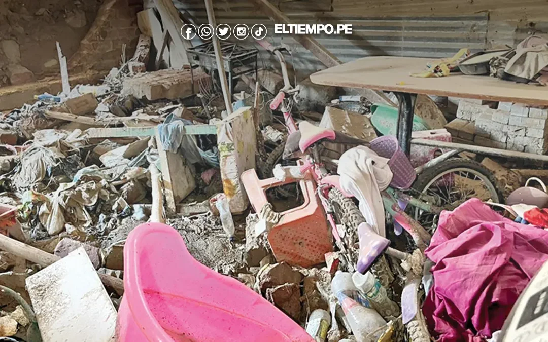Colapso de desagüe en Paita afecta 323 predios