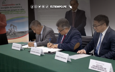 Perupetro firma contrato para reactivar el Lote VI en Talara con inversión superior a US$ 300 millones