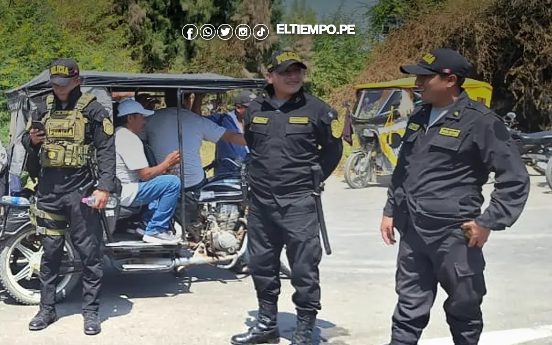Policía se pronuncia sobre vías bloqueadas en Piura, San Martín y Huánuco: «Mantener la calma»
