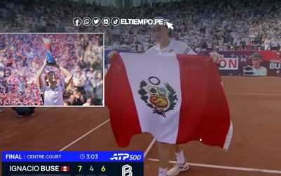 ¡Campeón! Ignacio Buse hace historia y se corona campeón del ATP 500 de Hamburgo