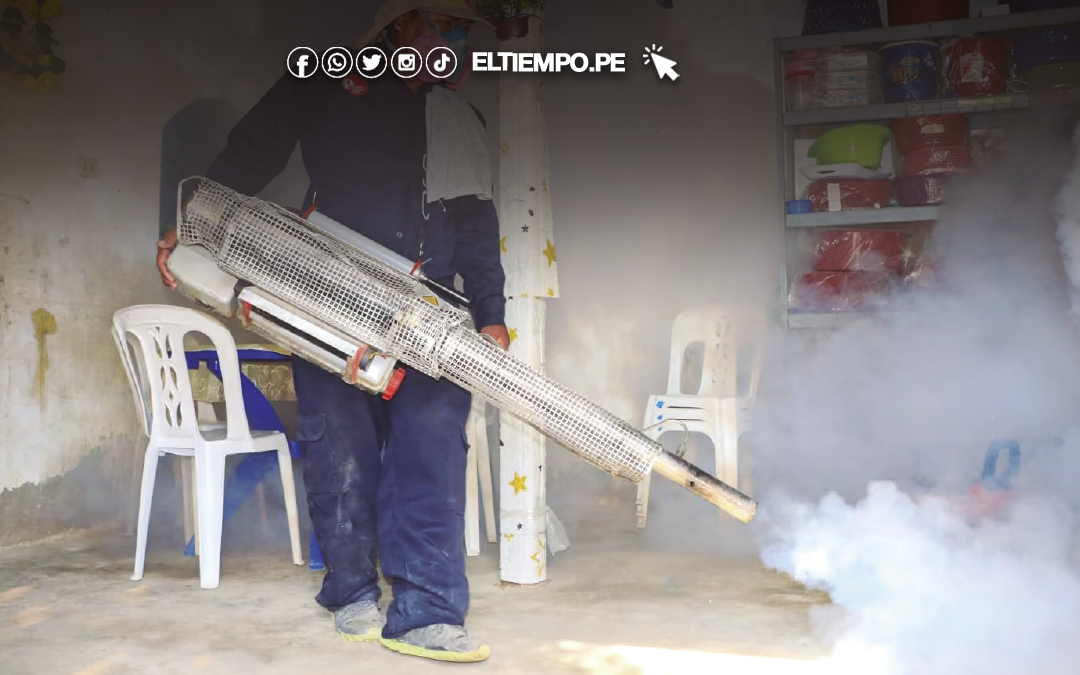 Reportan 2,104 casos de dengue en la región